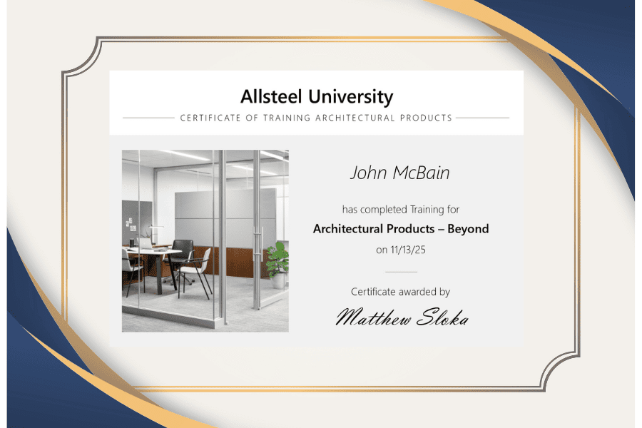 John Allsteel Cert